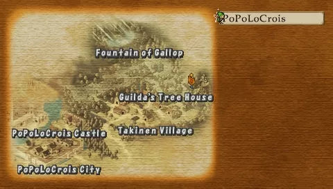 PoPoLoCrois - PSP Spill (Forseglet) - Retrospillkongen