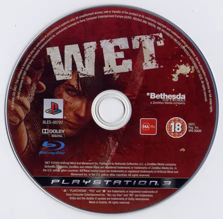WET - PS3 spill