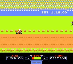 Excitebike - NES spill - Retrospillkongen