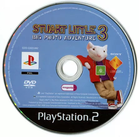 Stuart Little 3: Big Photo Adventure - PS2 spill - Retrospillkongen