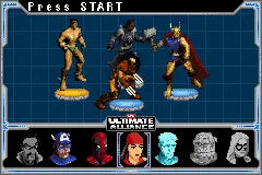 Marvel: Ultimate Alliance - GBA spill - Retrospillkongen