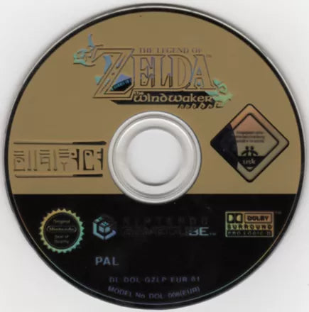 The Legend of Zelda the Wind Waker - GameCube spill