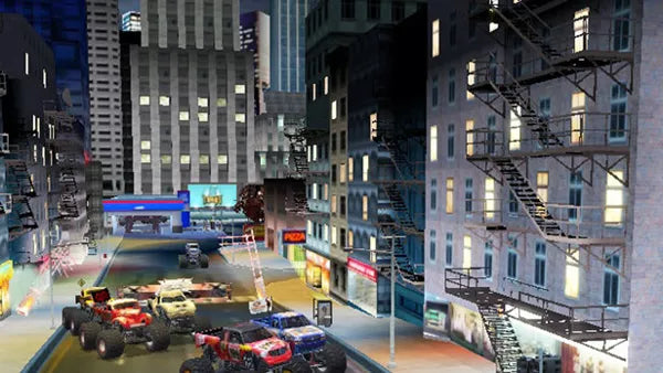 Monster Jam: Urban Assault - PS2 spill - Retrospillkongen