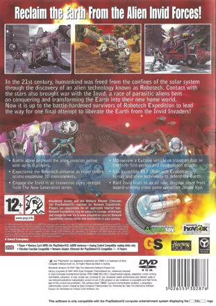 Robotech: Invasion - PS2 Spill - Retrospillkongen