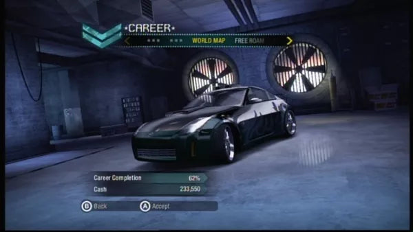 Need for Speed: Carbon - Xbox 360 spill