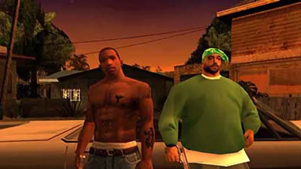 Grand Theft Auto: San Andreas - Xbox spill