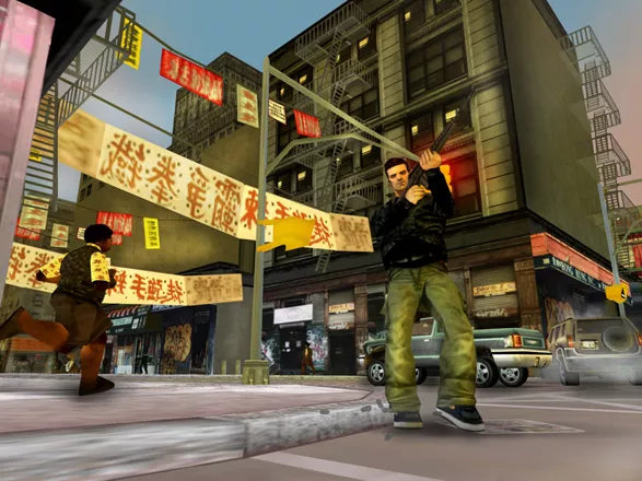 Renovert Grand Theft Auto III - PS2 spill - Retrospillkongen