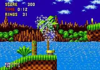 Sonic the Hedgehog - Sega Genesis spill - Retrospillkongen