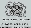 Bubble Bobble - Gameboy spill