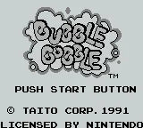 Bubble Bobble - Gameboy spill