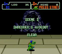 Teenage Mutant Ninja Turtles: The Hyperstone Heist - SEGA Mega Drive spill - Retrospillkongen