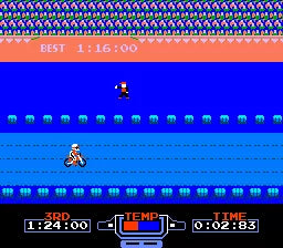 Excitebike - NES spill - Retrospillkongen