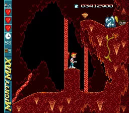 The Adventures of Mighty Max - SNES spill