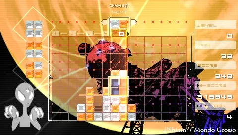 Lumines: Puzzle Fusion - PSP spill - Retrospillkongen
