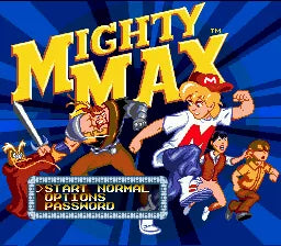 The Adventures of Mighty Max - SNES spill