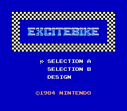 Excitebike - NES spill - Retrospillkongen