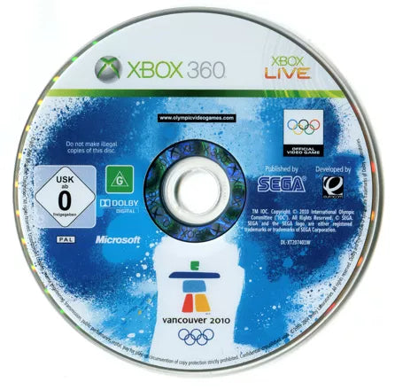 Vancouver 2010 - Xbox 360 spill