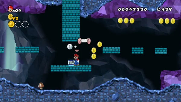 New Super Mario Bros. Wii - Wii spill (Papp-cover) - Retrospillkongen