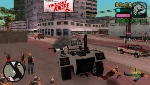 Grand Theft Auto: Vice City Stories platinum - PSP spill
