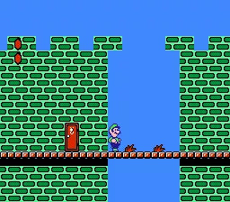Super Mario Bros. 2 - NES spill (I Eske)