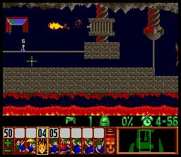 Lemmings - SNES spill - Retrospillkongen