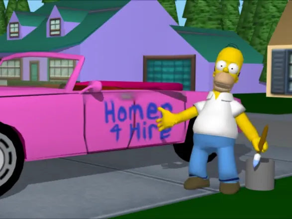 The Simpsons: Road Rage - PS2 Spill
