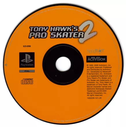 Tony Hawk's Pro Skater 2 - PS1 spill - Retrospillkongen