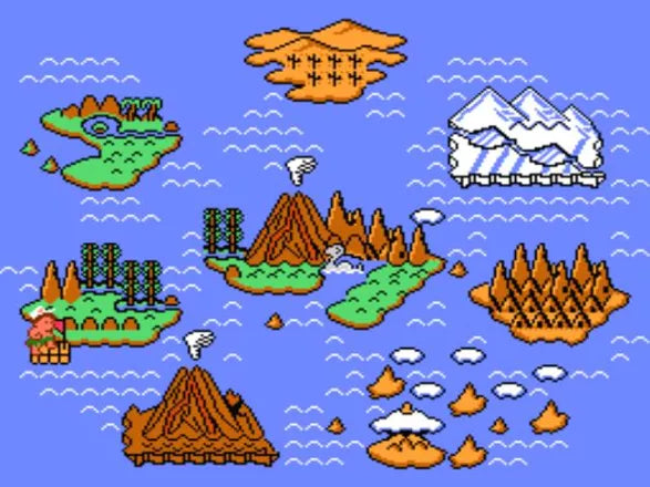 The Adventure Island Part Two - NES spill (I Eske)