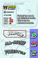 SBK: Snowboard Kids - Nintendo DS spill