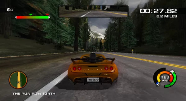Need for Speed the Run - Nintendo Wii spill