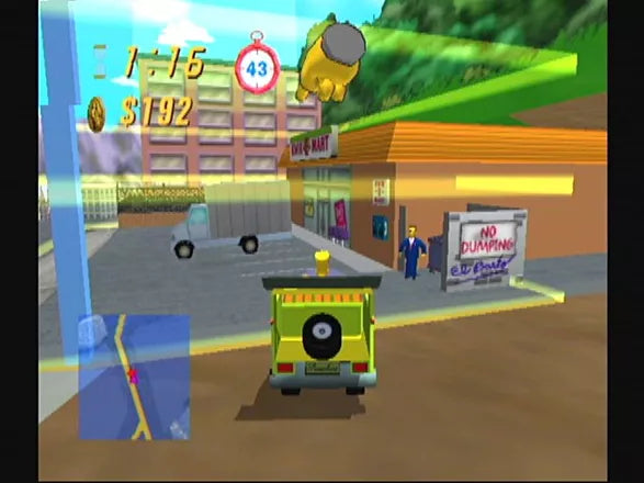 The Simpsons: Road Rage - Xbox spill - Retrospillkongen