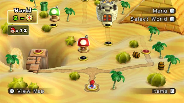 New Super Mario Bros. Wii - Wii spill - Retrospillkongen
