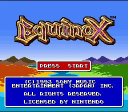 Equinox - SNES spill