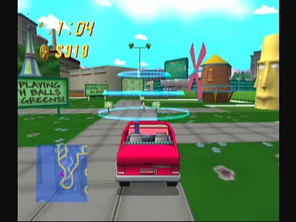 The Simpsons: Road Rage - Xbox spill - Retrospillkongen