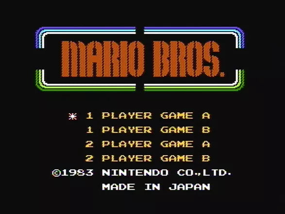 Mario Bros. - NES spill - Retrospillkongen