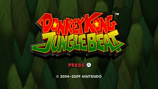 Donkey Kong: Jungle Beat - Wii spill - Retrospillkongen