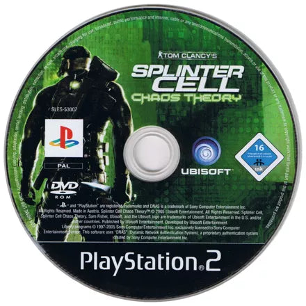 Tom Clancy's Splinter Cell: Chaos Theory - PS2 spill - Retrospillkongen