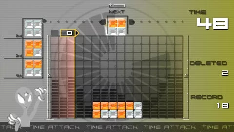 Lumines: Puzzle Fusion - PSP spill - Retrospillkongen