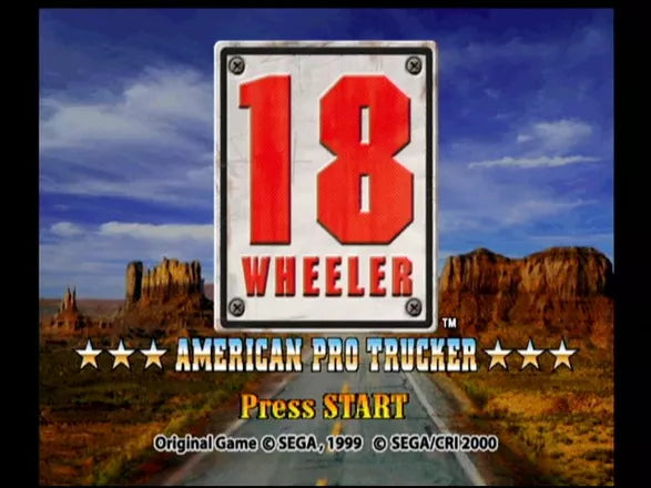 Eighteen Wheeler American Pro Trucker - PS2 spill - Retrospillkongen