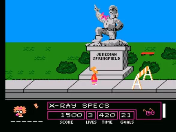 The Simpsons: Bart vs. the Space Mutants - NES spill - Retrospillkongen