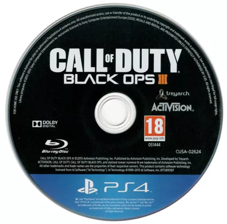 Call of Duty Black Ops III - PS4 spill