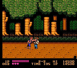 Double Dragon - NES spill (NTSC, USA) - Retrospillkongen