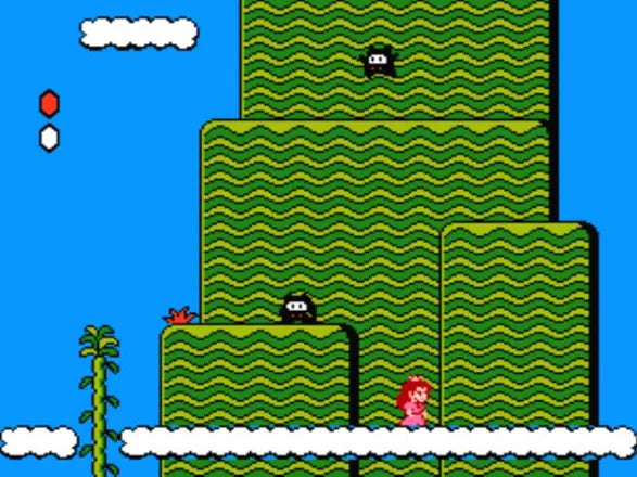 Super Mario Bros. 2 - NES spill (I Eske)