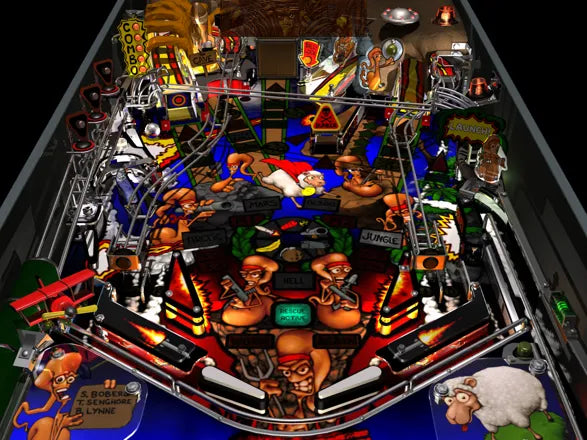 Worms Pinball - PS1 spill - Retrospillkongen