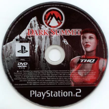 Dark Summit - PS2 spill