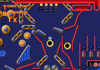 Virtual Pinball  - SEGA Mega Drive spill - Retrospillkongen