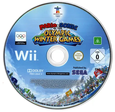 Mario & Sonic at the Olympic Winter Games - Wii spill - Retrospillkongen