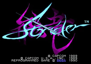 Strider - SEGA Mega Drive spill - Retrospillkongen