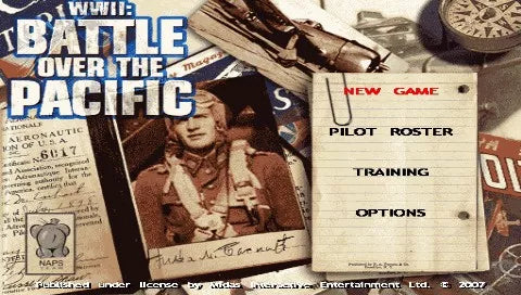 WWII: Battle Over the Pacific - PS2 Spill - Retrospillkongen