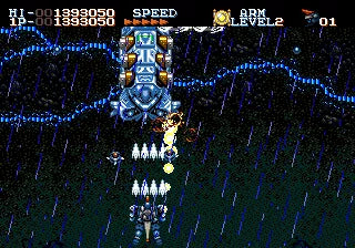 Robo Aleste - SEGA Mega-CD spill - Retrospillkongen
